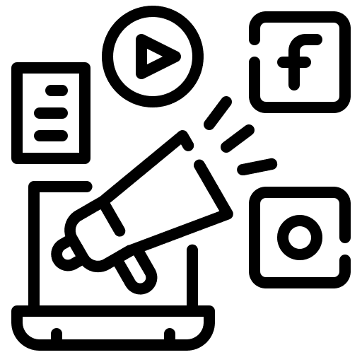 Nos encontre nas redes sociais