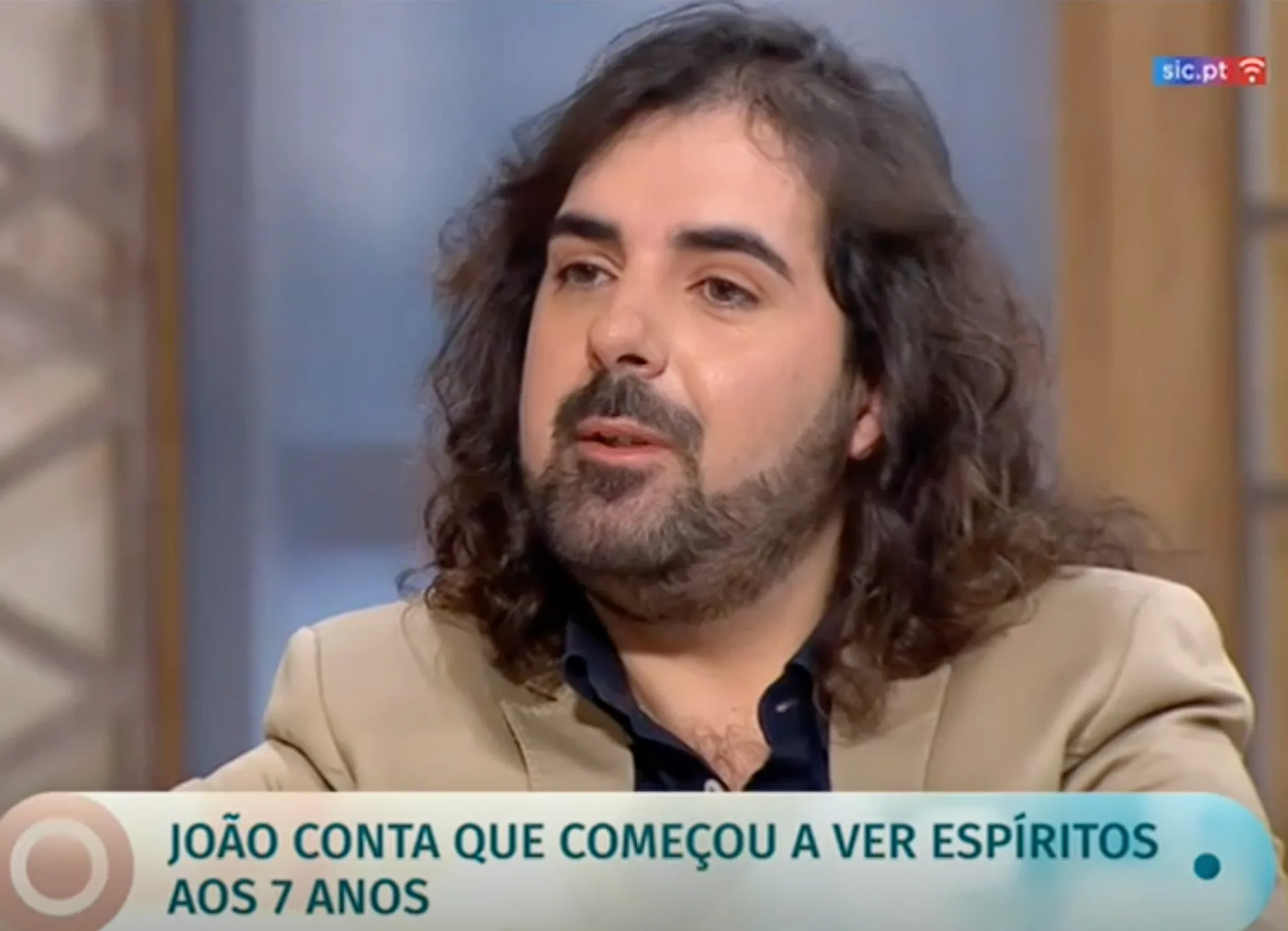 João Correia tarólogo em entrevista à Sic Portugal
